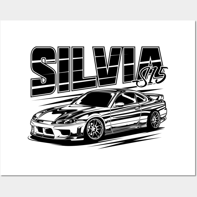 Silvia S15 Wall Art by idrdesign